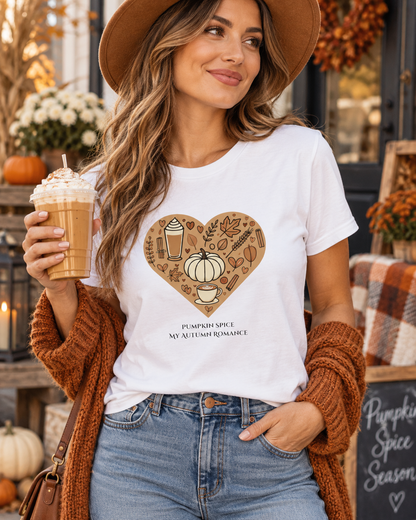Pumpkin Spice Shirt | My Autumn Romance Women's Tee