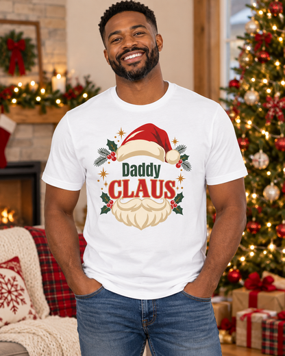 Santa Personalized Claus Shirt | Custom Family Christmas Tee