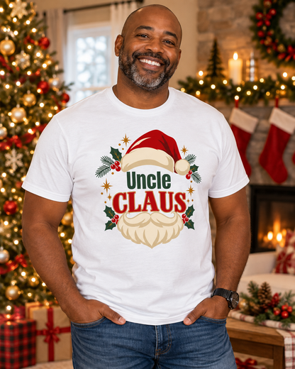 Santa Personalized Claus Shirt | Custom Family Christmas Tee