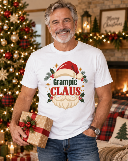 Santa Personalized Claus Shirt | Custom Family Christmas Tee