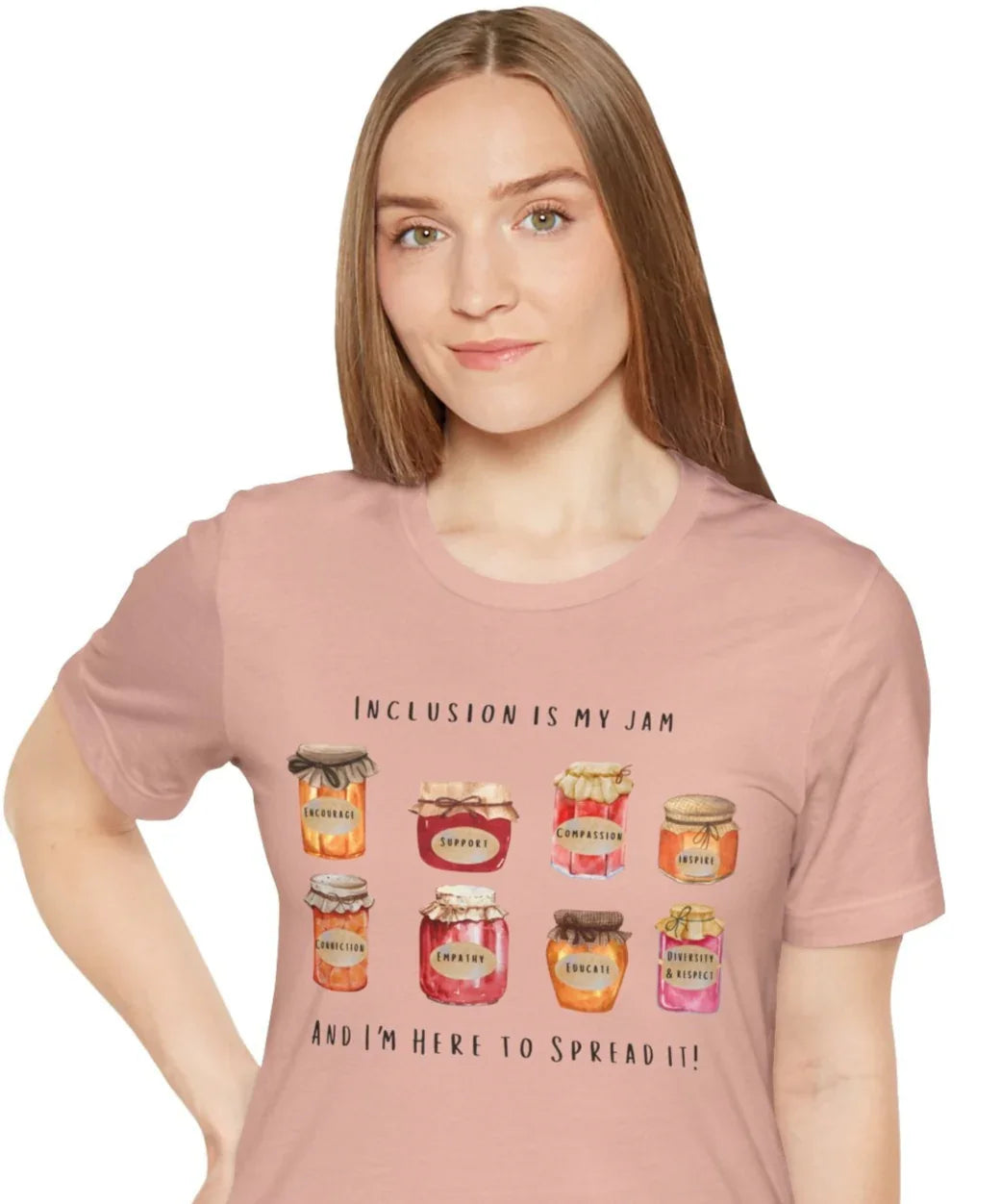 Inclusion Is My Jam Unisex Tee - Spread Kindness! - Whippie's