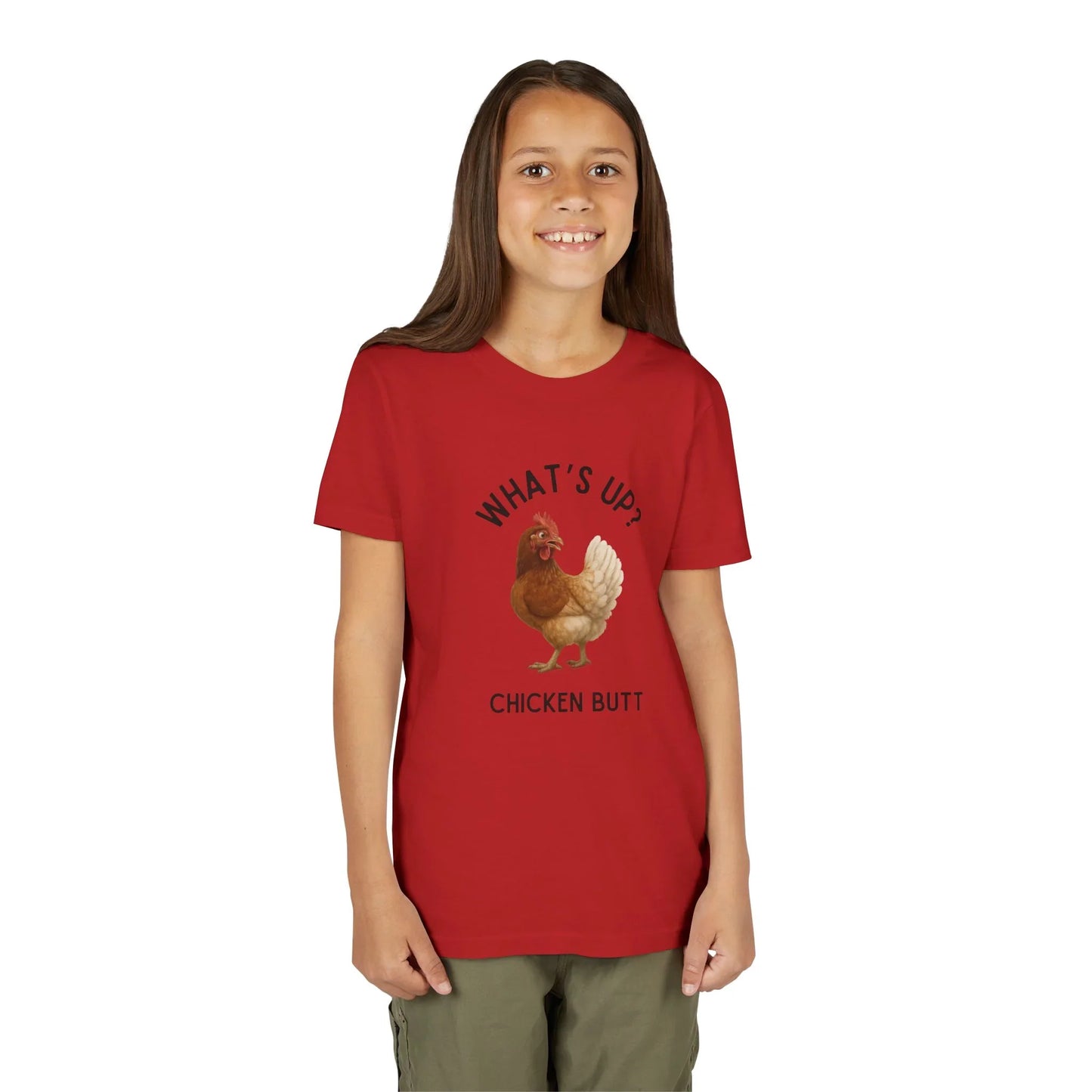 What's Up? Chicken Butt! Youth Tee - Whippie's