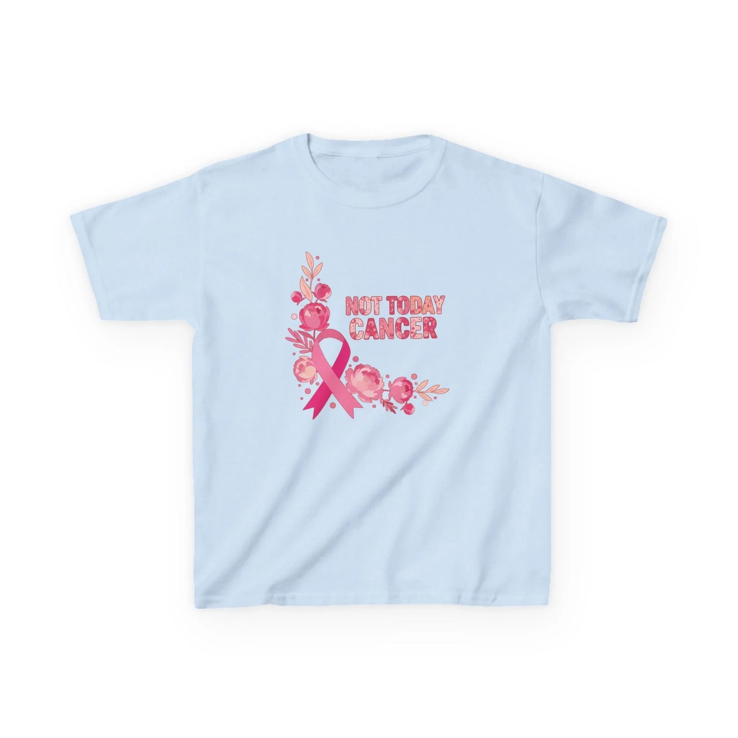 Lisa Whippie Fundraiser Breast Cancer Tee - Not Today Cancer Peony Youth