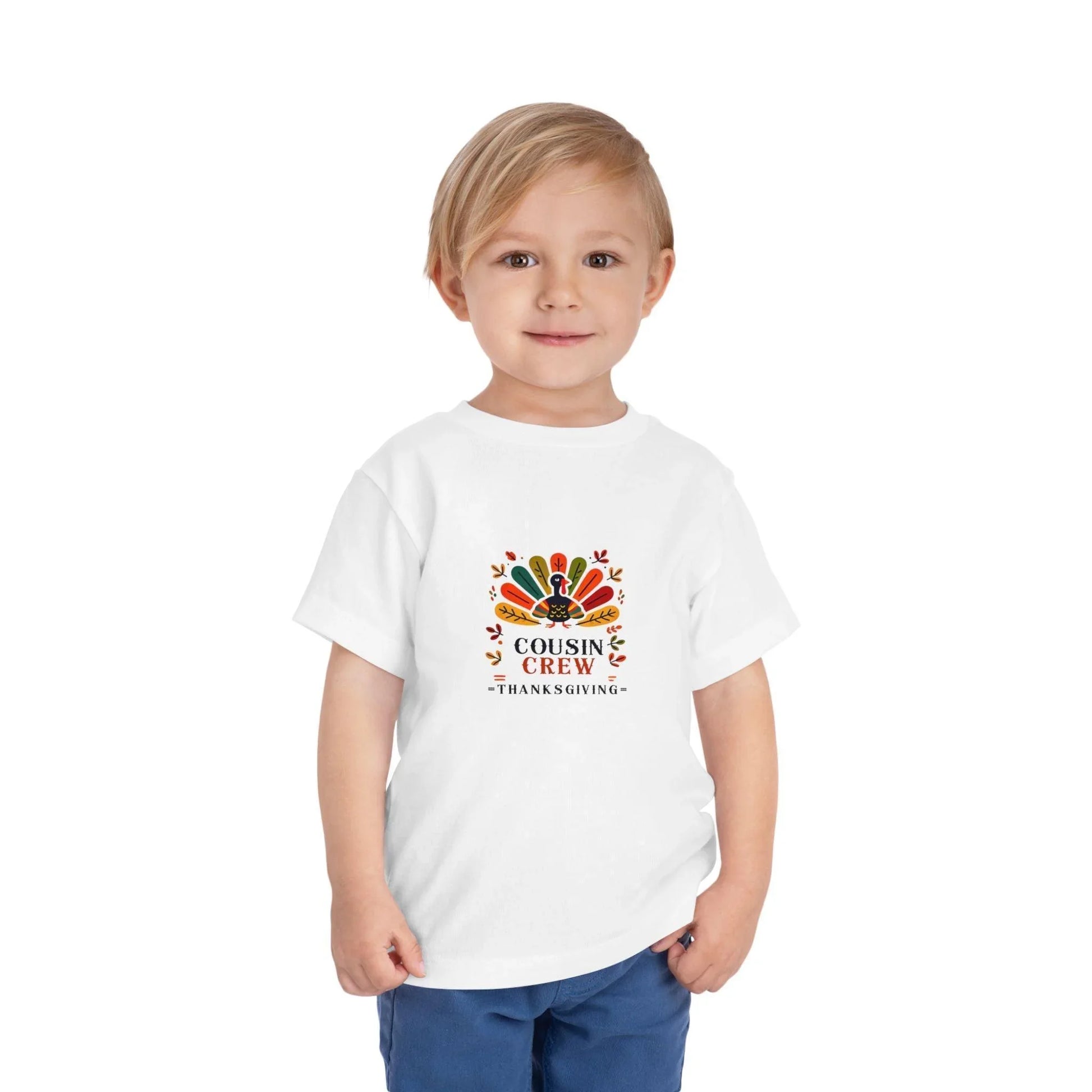 Cousin Crew Thanksgiving - Toddler Short Sleeve Tee - Whippie's