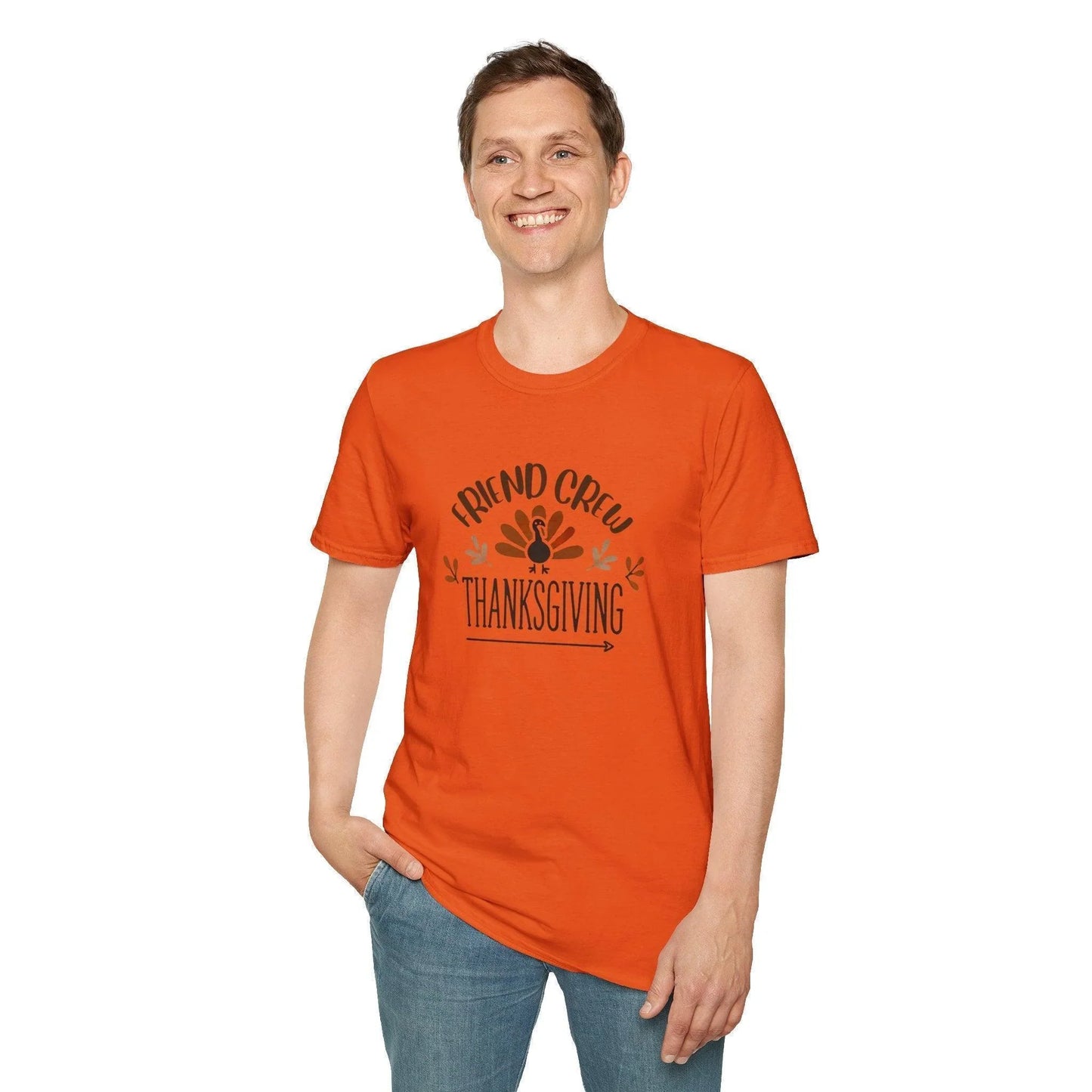 Thanksgiving Friend Crew Unisex T-Shirt - Whippie's