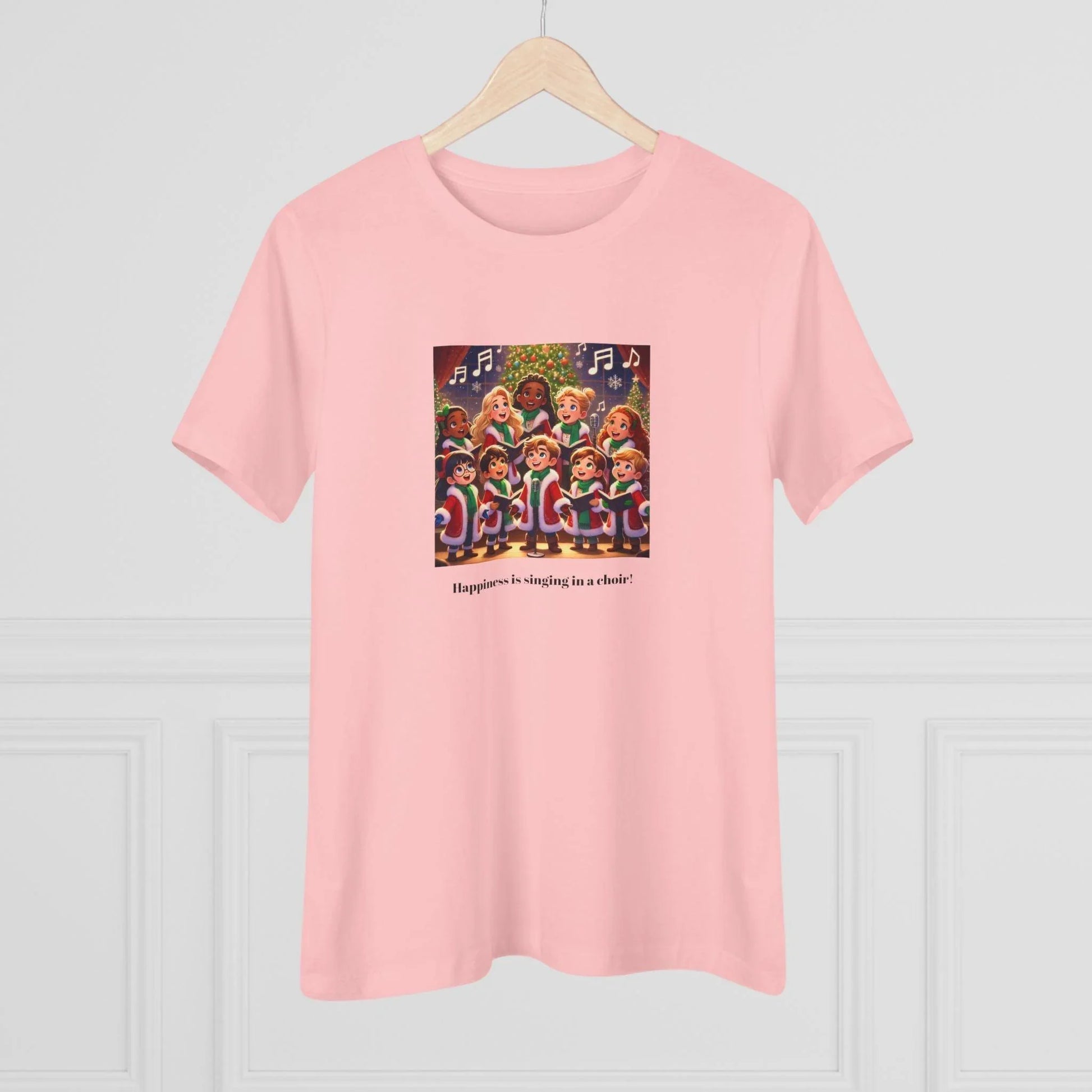 Happiness is Singing in a Choir - Women's Tee - Whippie's
