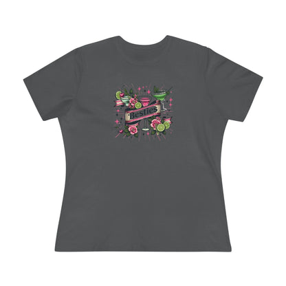 Besties - Three Cocktails - Women's Softstyle Tee - Whippie's