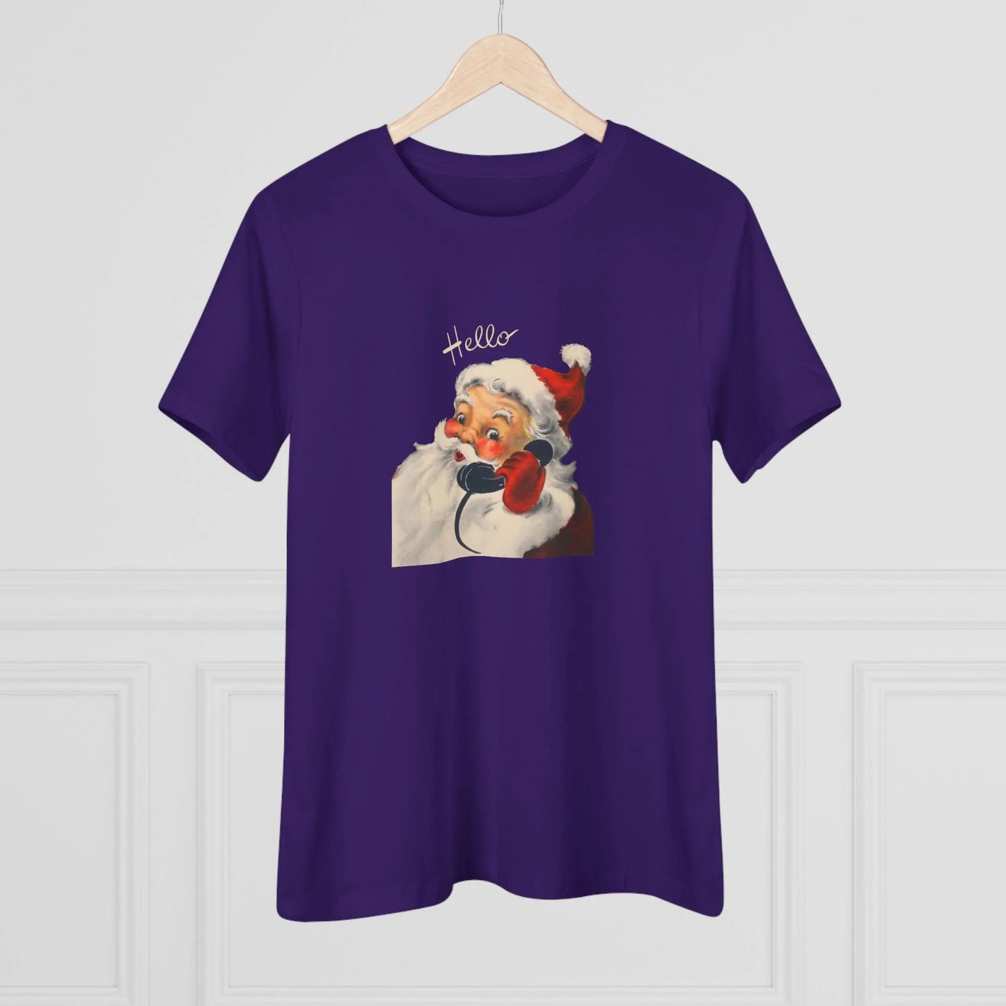 Santa's Calling to say Hello - Women's Tee - Whippie's