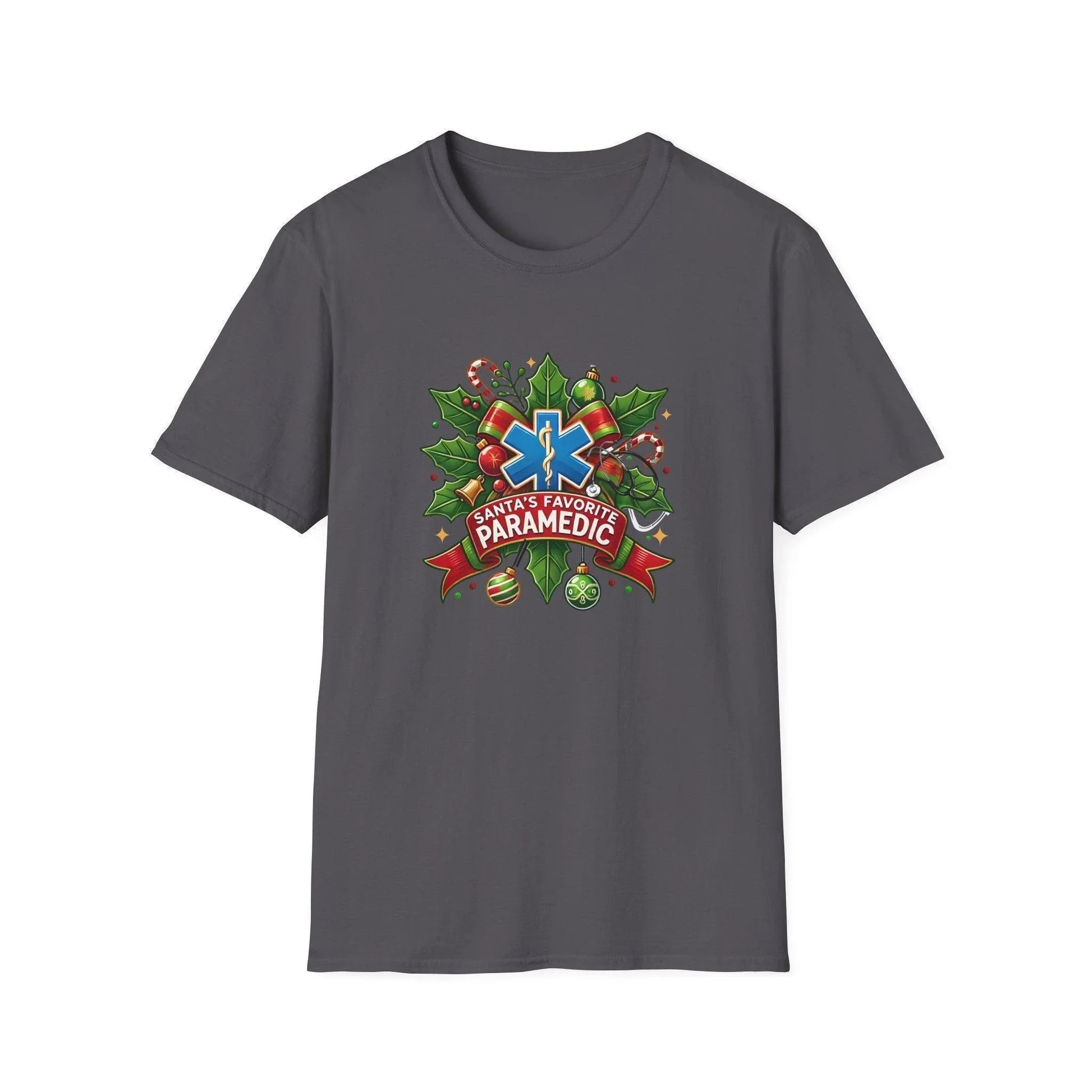 Santa's Favorite Paramedic Unisex Tee 🚑🎅 - Whippie's
