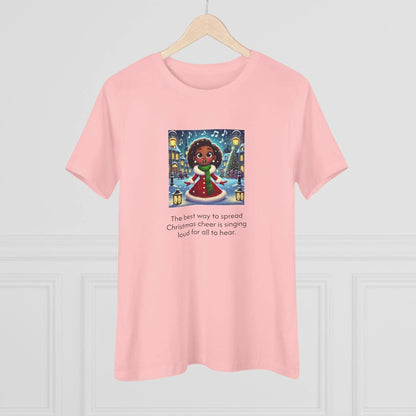 Caroler - Christmas Cheer - Younger BH Girl - Women's Tee - Whippie's