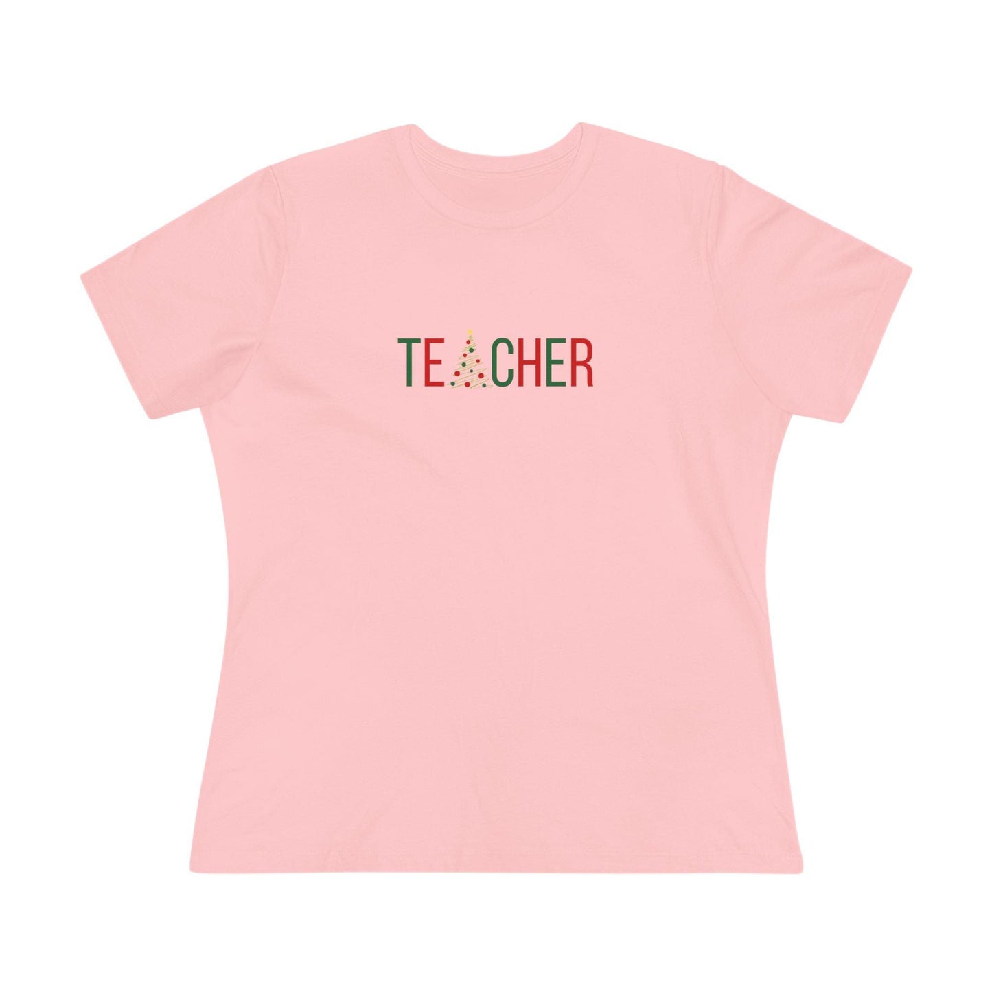 T🎄ACHER Unisex Tee - Happy Holidays from Your Favorite Teacher! 🎁 Women's Softstyle Tee - Whippie's