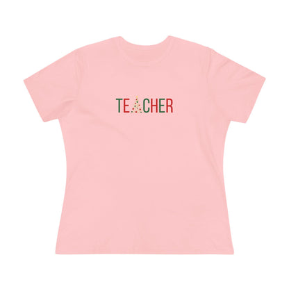 T🎄ACHER Unisex Tee - Happy Holidays from Your Favorite Teacher! 🎁 Women's Softstyle Tee - Whippie's