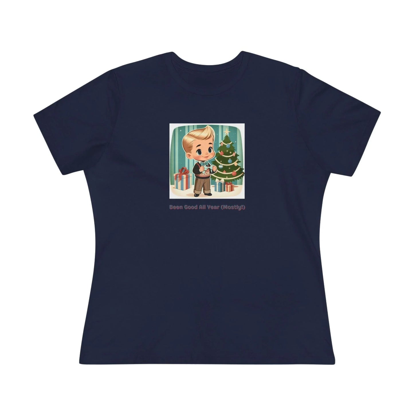 Been Good All Year (Mostly!) - Women's Softstyle Tee - Whippie's