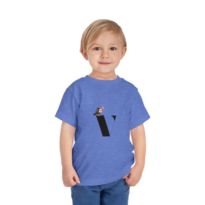 Alphabet Adventures: Letter V - Vulture Toddler T-shirt - Whippie's