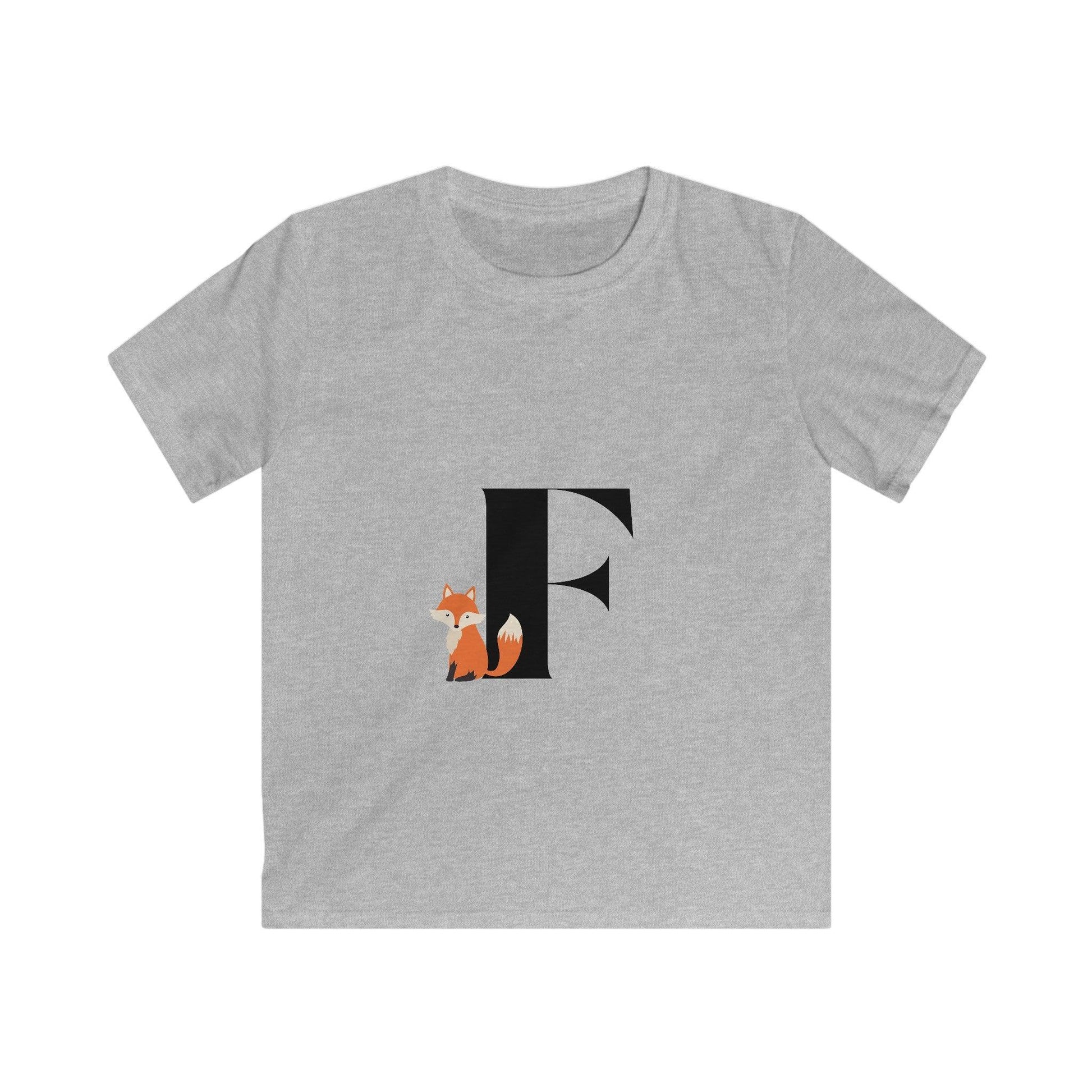 Alphabet Adventures: Letter F - Fox Youth T-Shirt - Whippie's