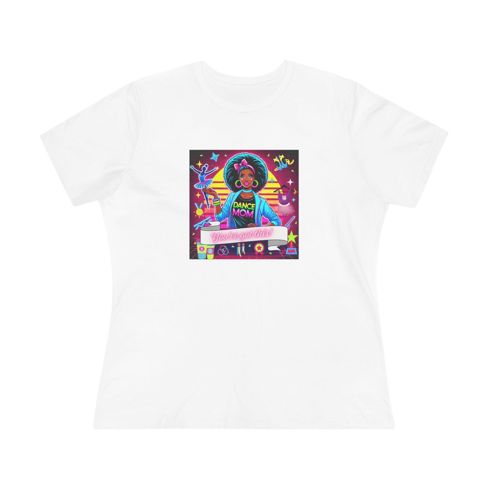 You've Got This! Dance Mom (Black Mom) - A Sparkling Performance ⭐️ Women's Softstyle Tee - Whippie's
