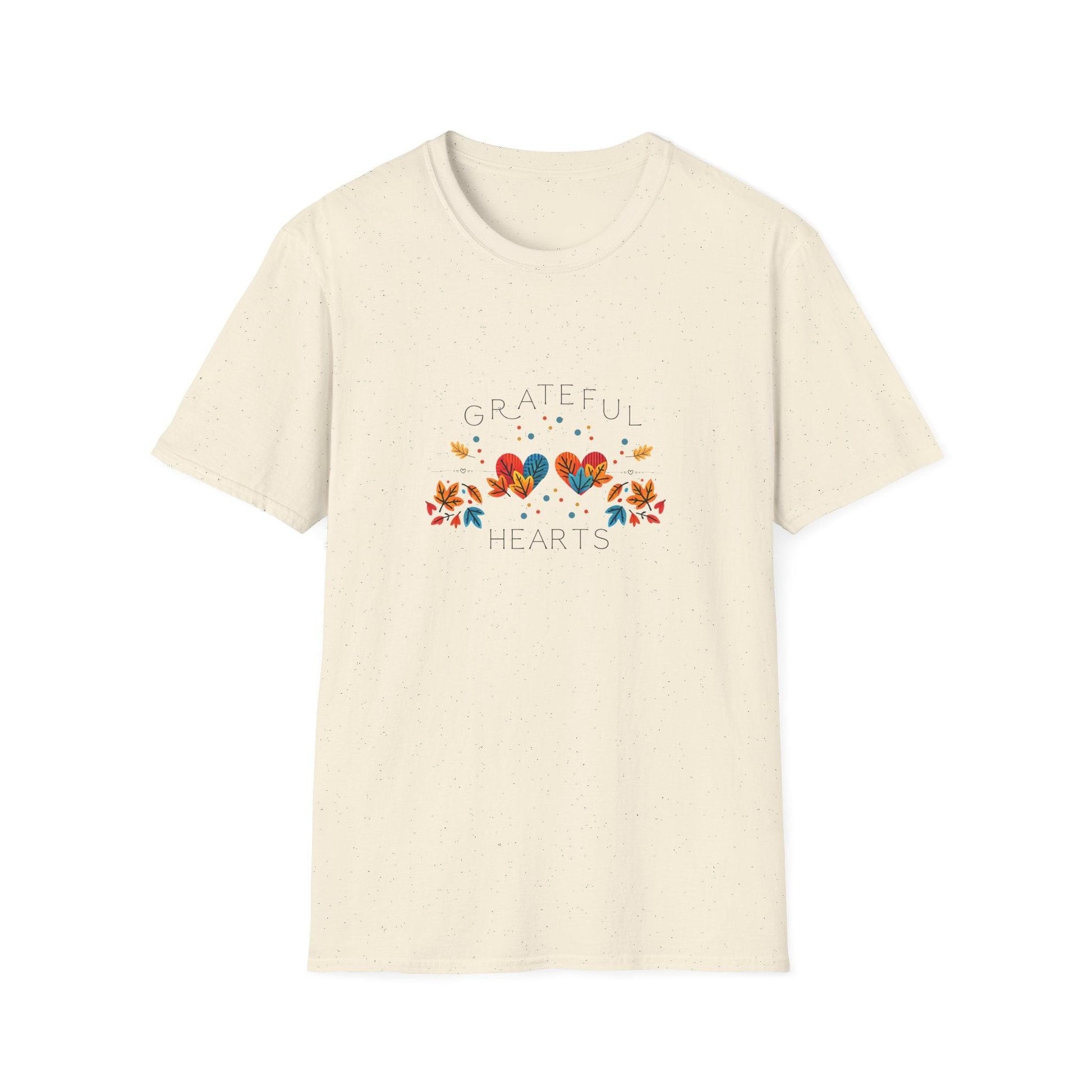 Grateful Hearts - A Family Affair 🧡💛❤️ - Two Hearts - Unisex T-Shirt - Whippie's