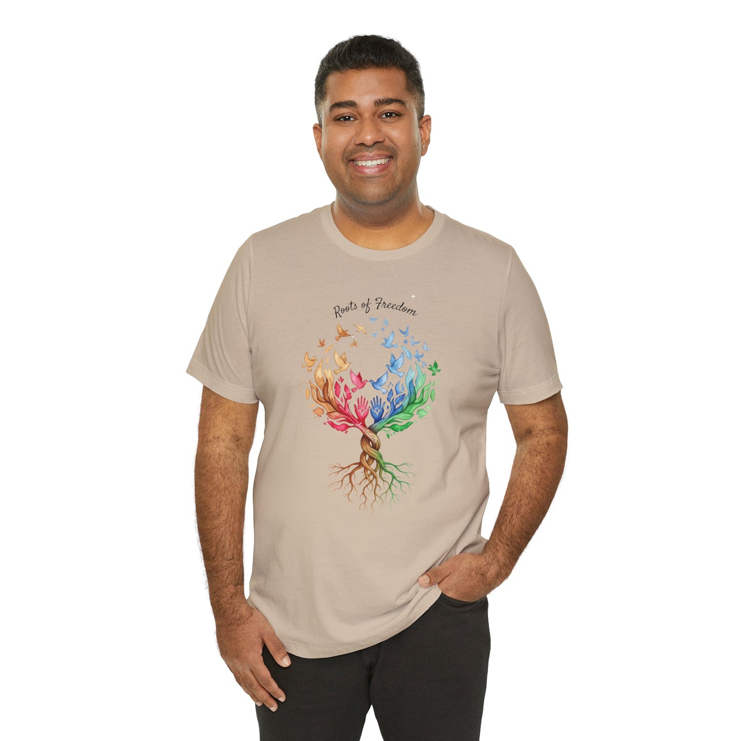 Juneteenth: Roots of Freedom Unisex Tee