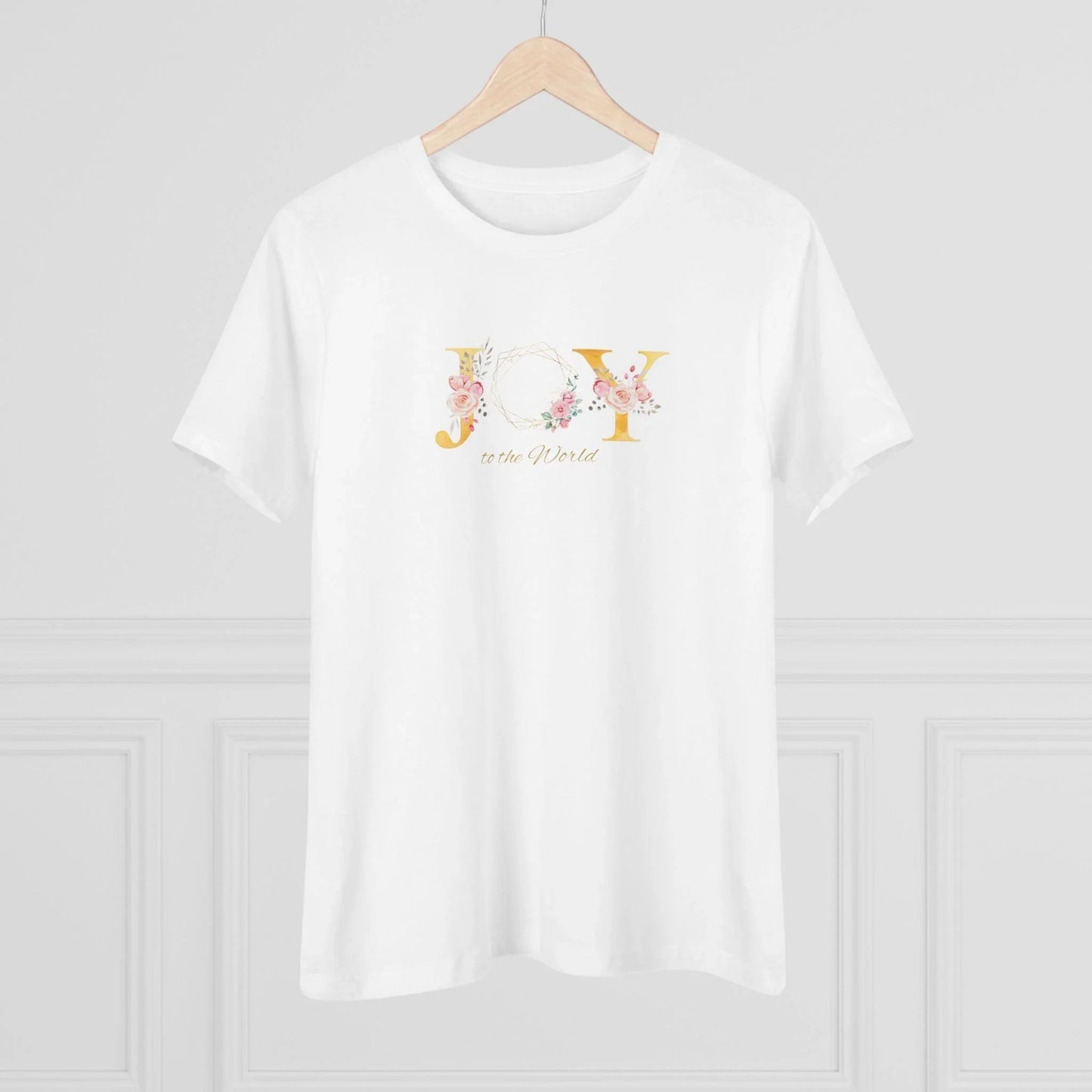 JOY to the World Women's Softstyle T-Shirt 🎄🌎💐 ✨ - Whippie's