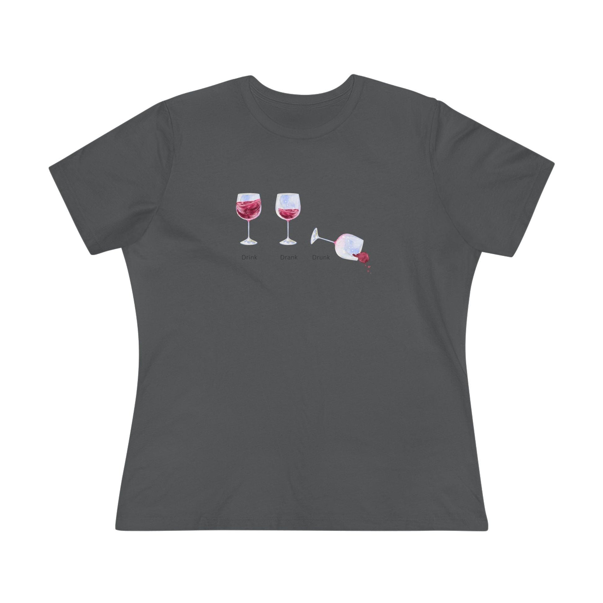 Drink, Drank, Drunk Tee - Sip, Savor, Repeat 🍷🍷🍷 - Women's Softstyle Tee - Whippie's