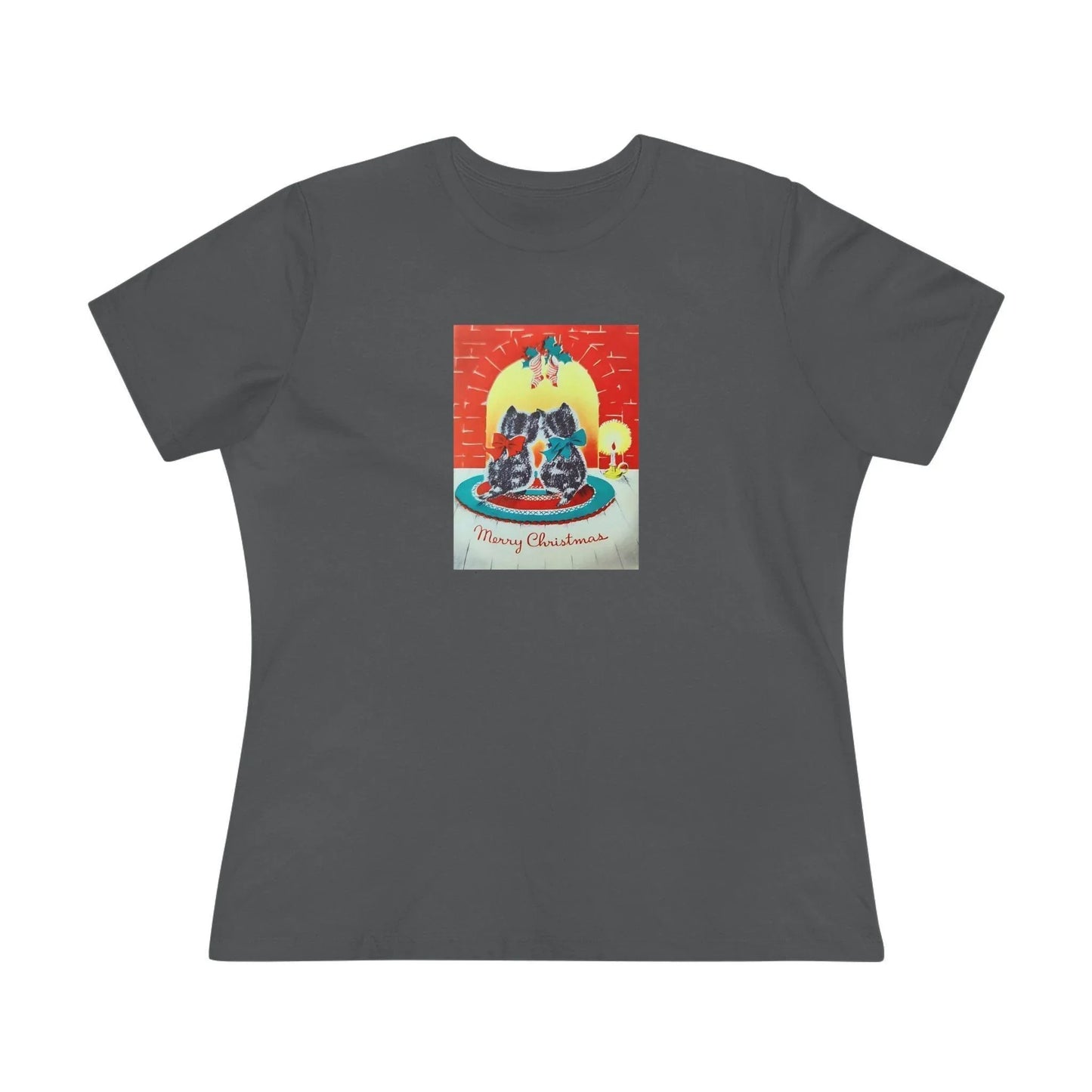 Merry Christmas Kittens - Women's Tee - Whippie's