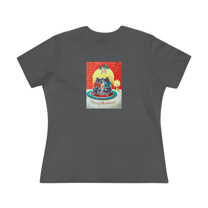 Merry Christmas Kittens - Women's Tee - Whippie's