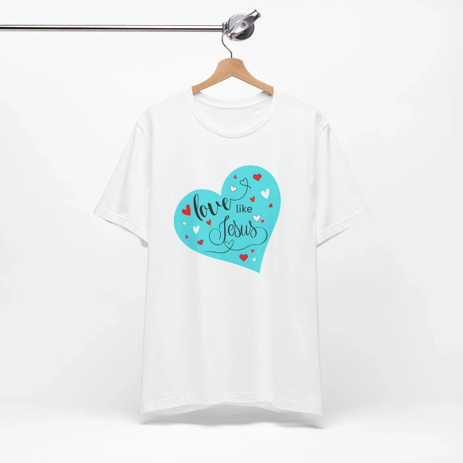 💙 Love Like Jesus ❤️ Unisex Jersey Tee ✨ Spread love and kindness. - Whippie's