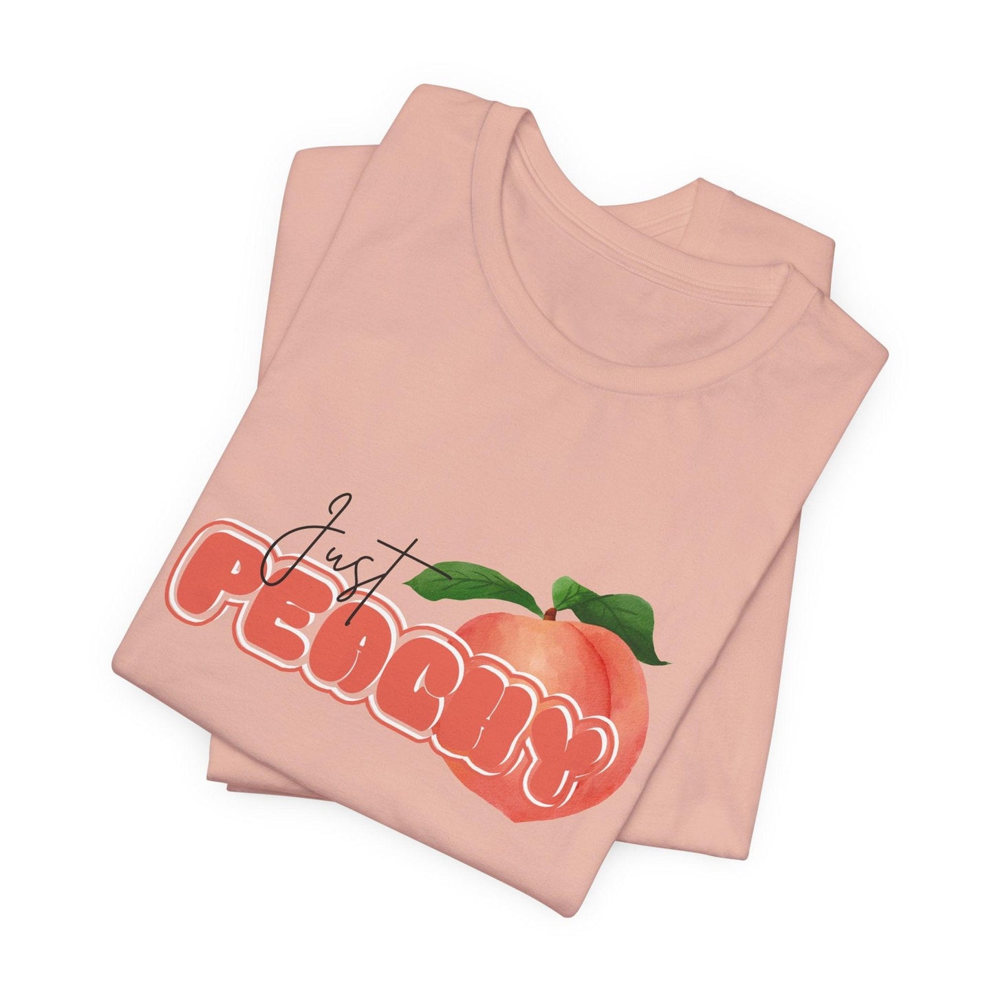 Just Peachy Unisex Jersey Tee - 🍑 Embrace the Sweetness of Life! 🍑 - Whippie's