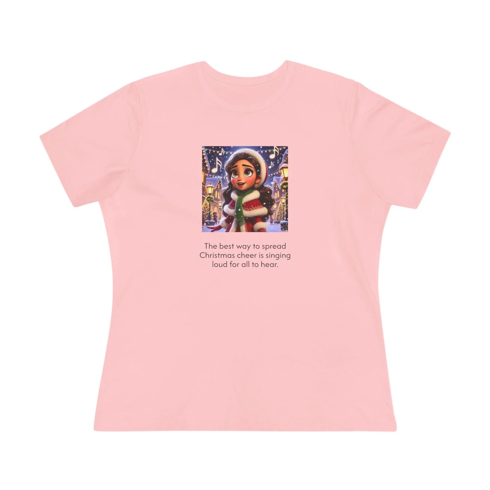 Caroler - Christmas Cheer - BHBE Girl - Women's Softstyle Tee - Whippie's