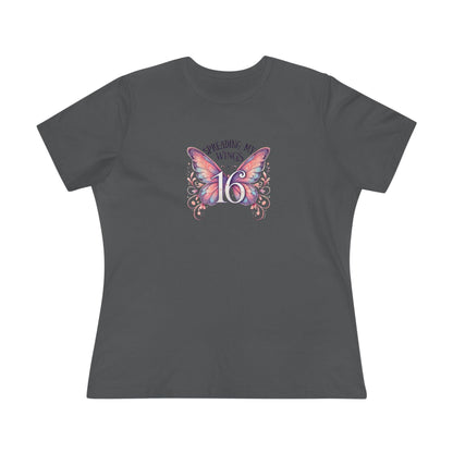 Spread My Wings at 16 - Soaring into a New Chapter 🦋 - Women's Softstyle Tee - Whippie's