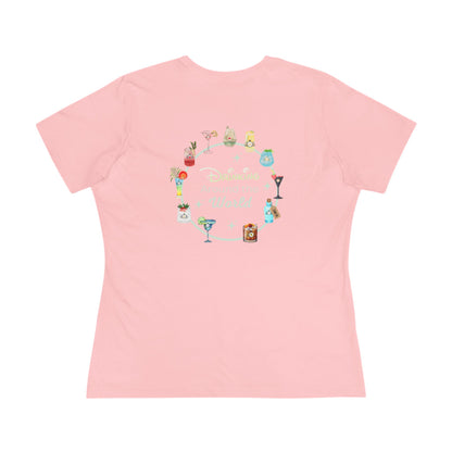 Enchanted Rose Cocktail Shirt - Drinking Around the World Tee