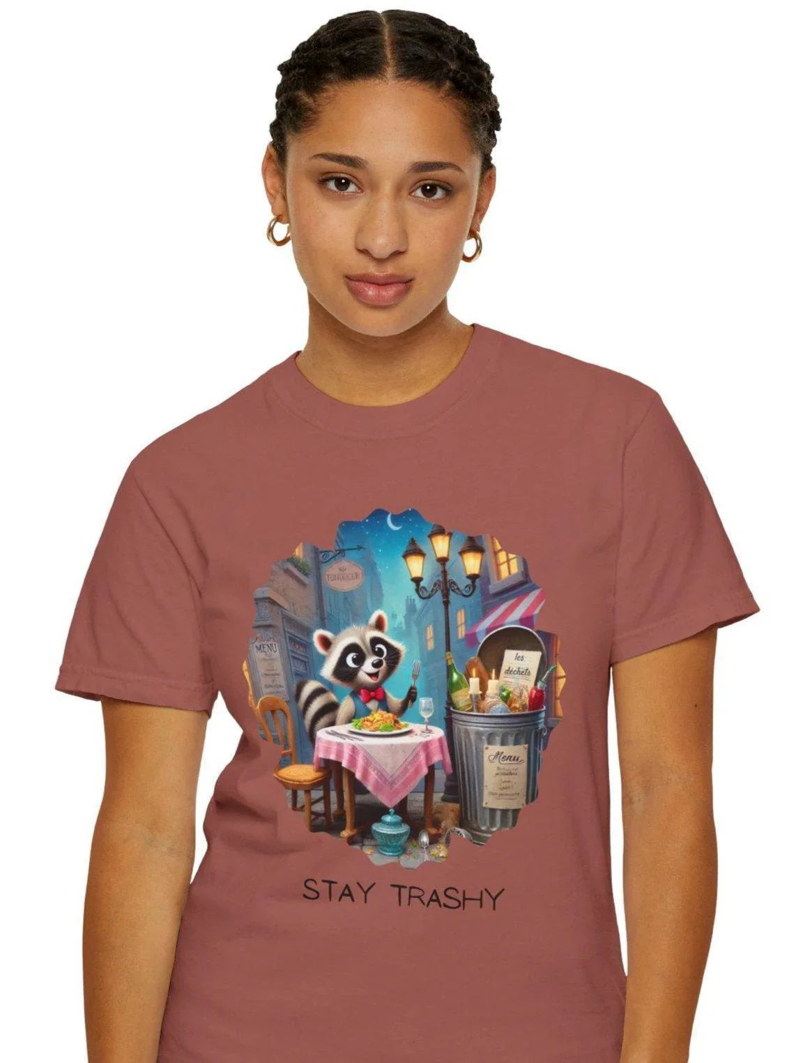 Stay Trashy! 🦝 🗑️ Unisex Tee - Comfort Colors ✨ - Whippie's