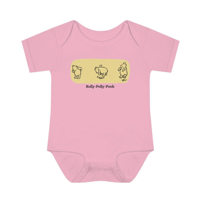 🧸 Rolly-Polly Pooh Onesie 🍯 Unisex Onesie ✨ A classic tale for a cuddly baby! - Whippie's
