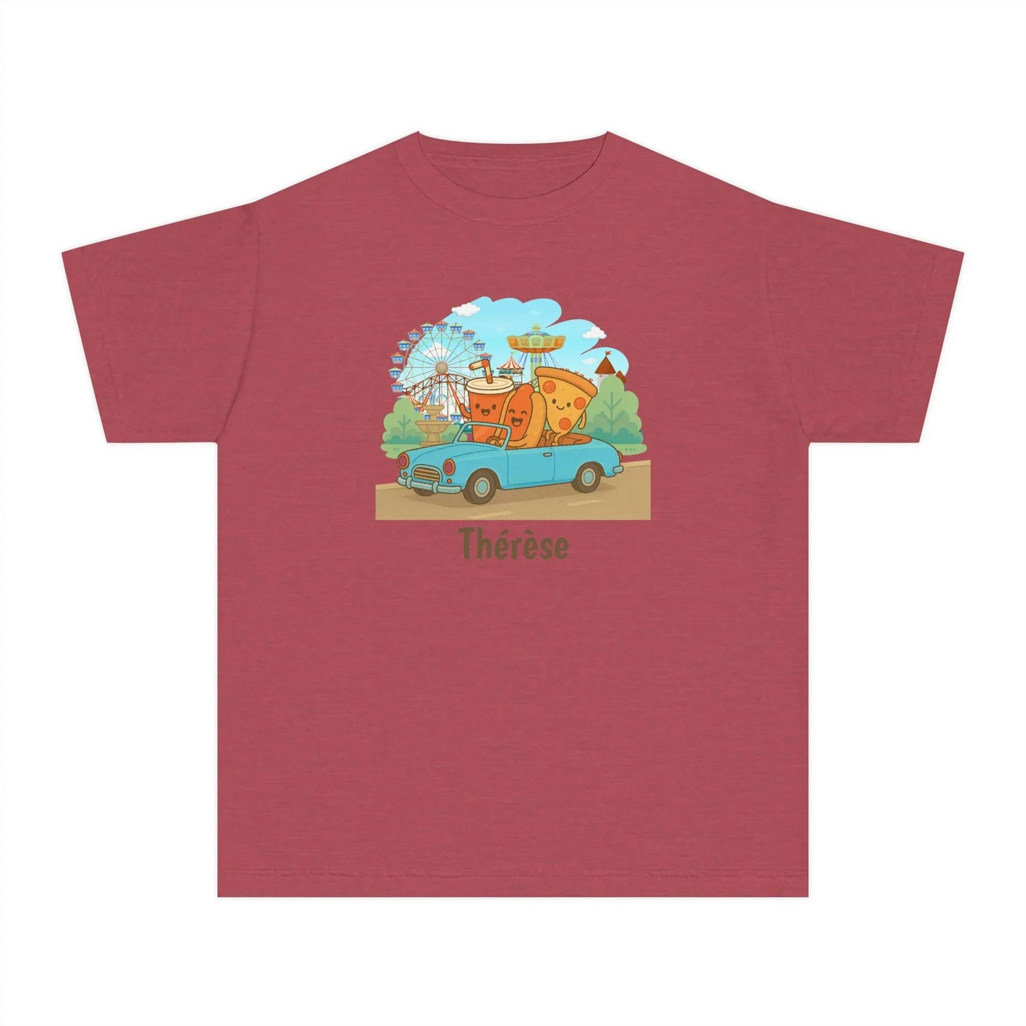 Fast Food Joyride Youth Tee - Fun & Whimsical Adventures! Personalizable