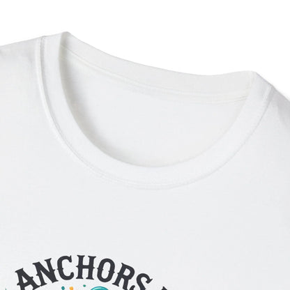 Anchors Up - Time to Relax - Unisex Tee! 🌺⚓️ - Whippie's