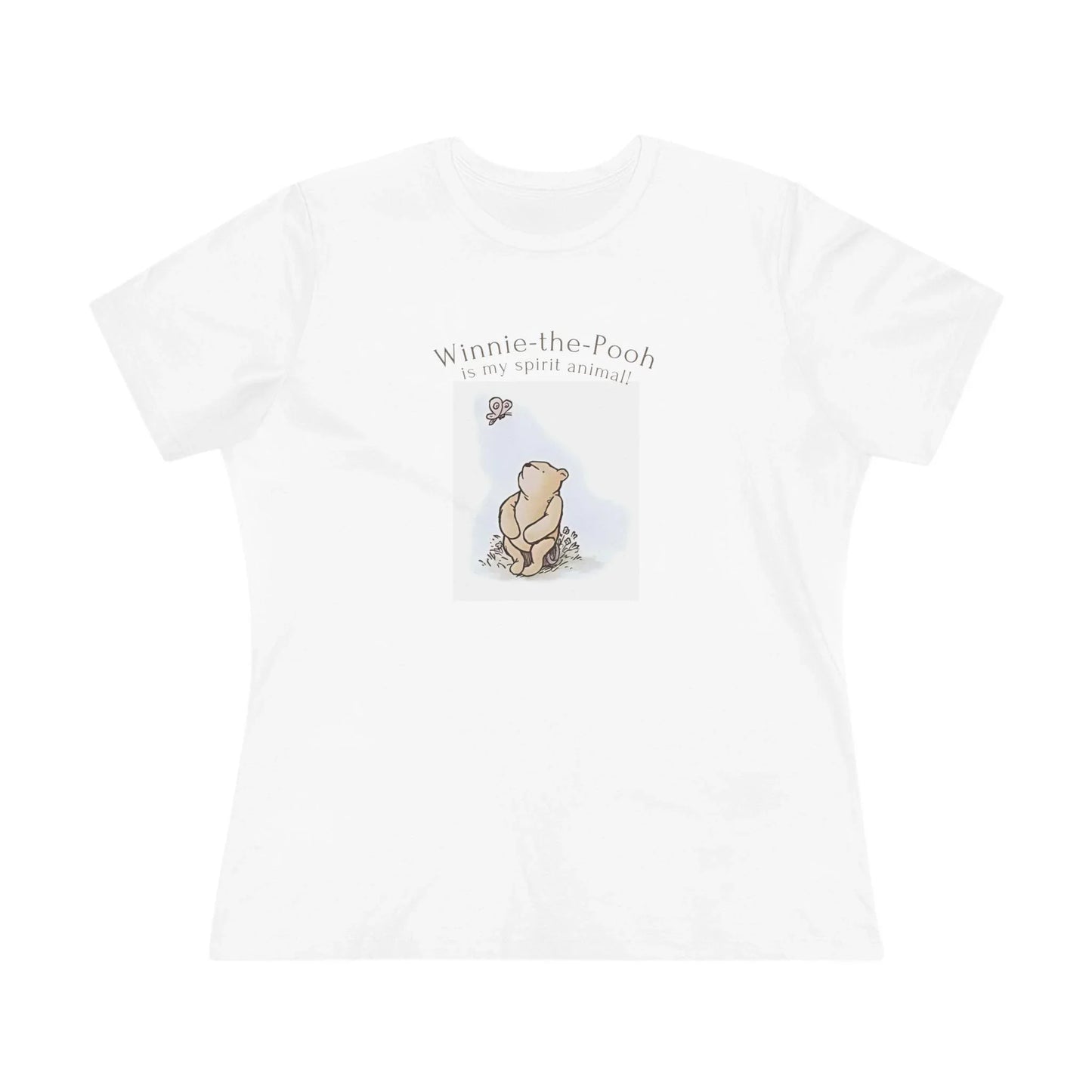 Winnie the Pooh is My Spirit Animal - Women's Softstyle Tee - Whippie's