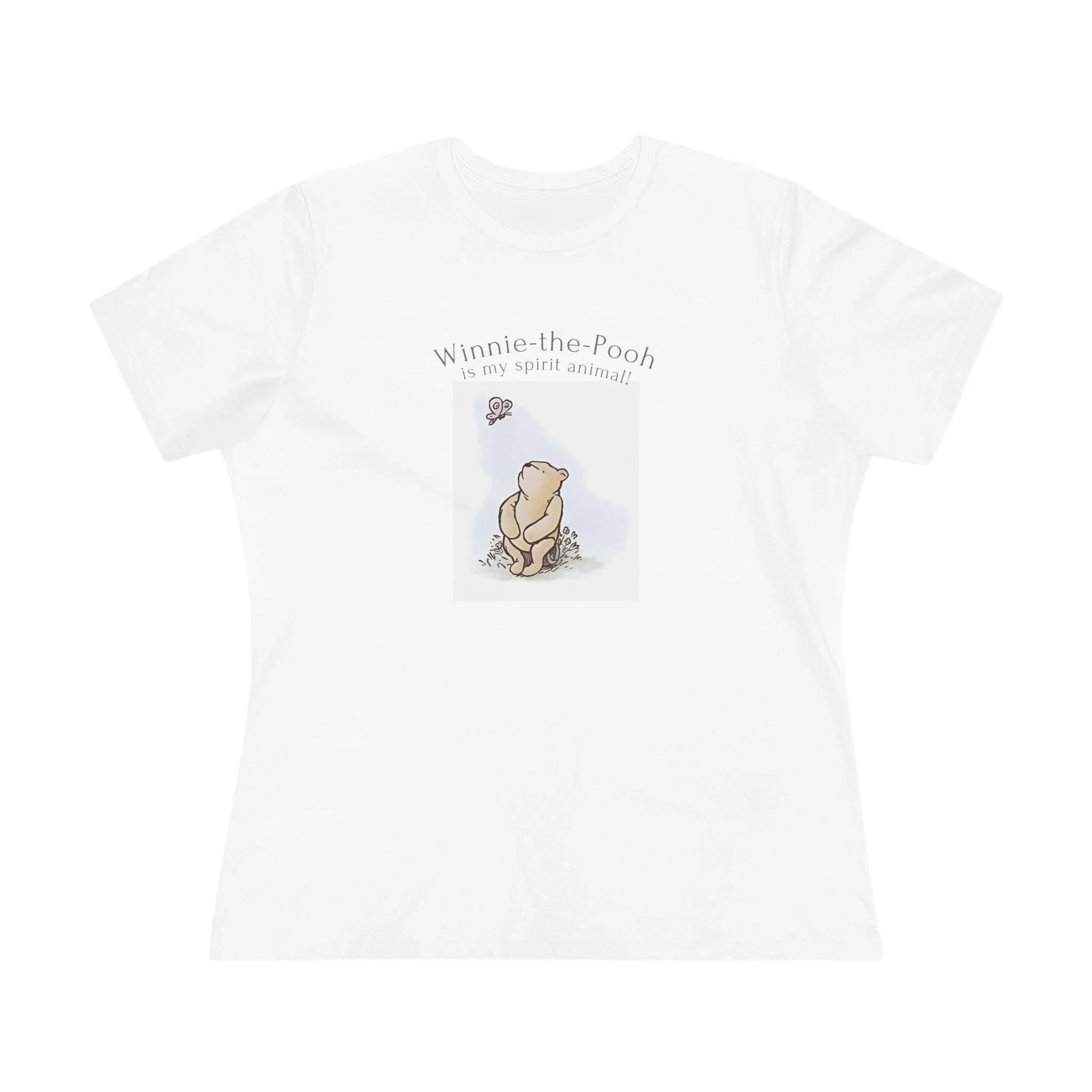 Winnie the Pooh is My Spirit Animal - Women's Softstyle Tee - Whippie's