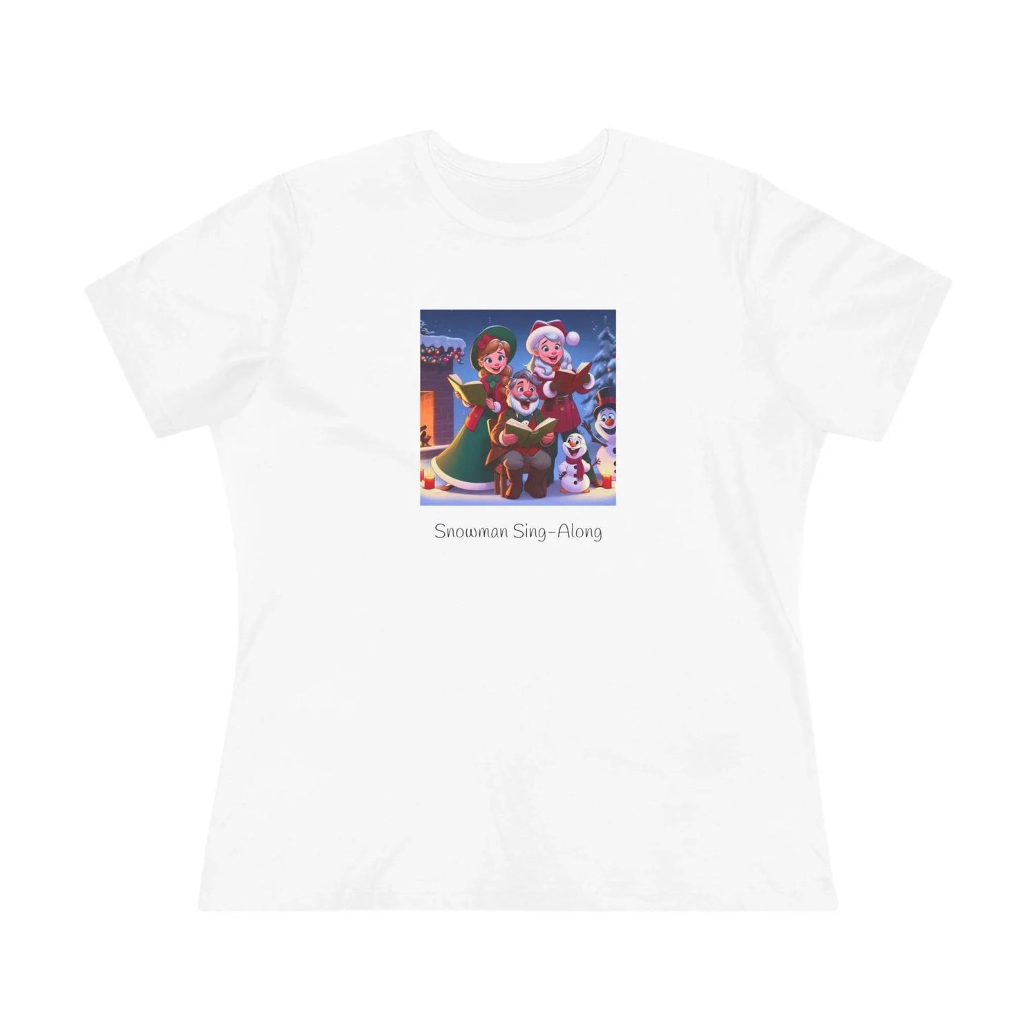 Snowman Sing-Along - Women's Tee - Whippie's