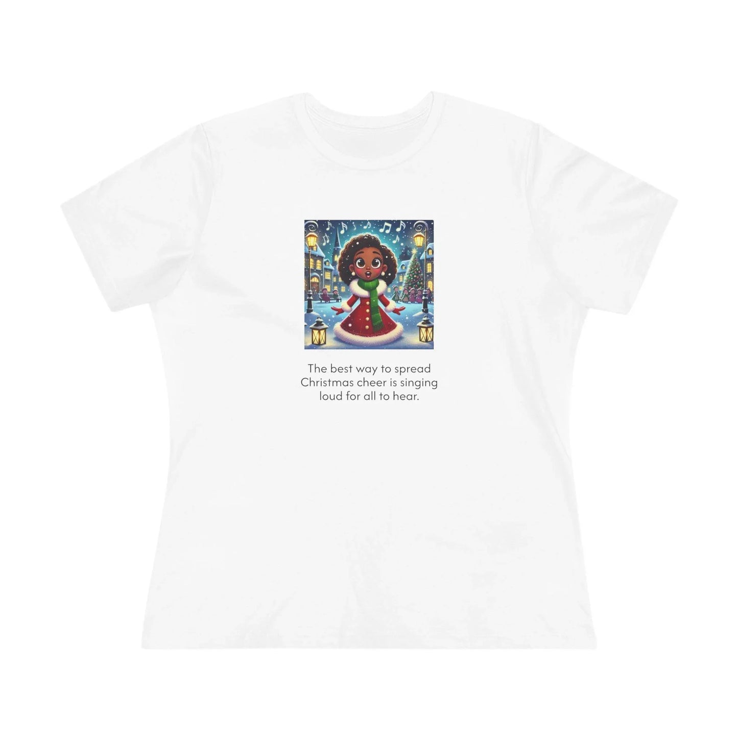 Caroler - Christmas Cheer - Younger BH Girl - Women's Tee - Whippie's