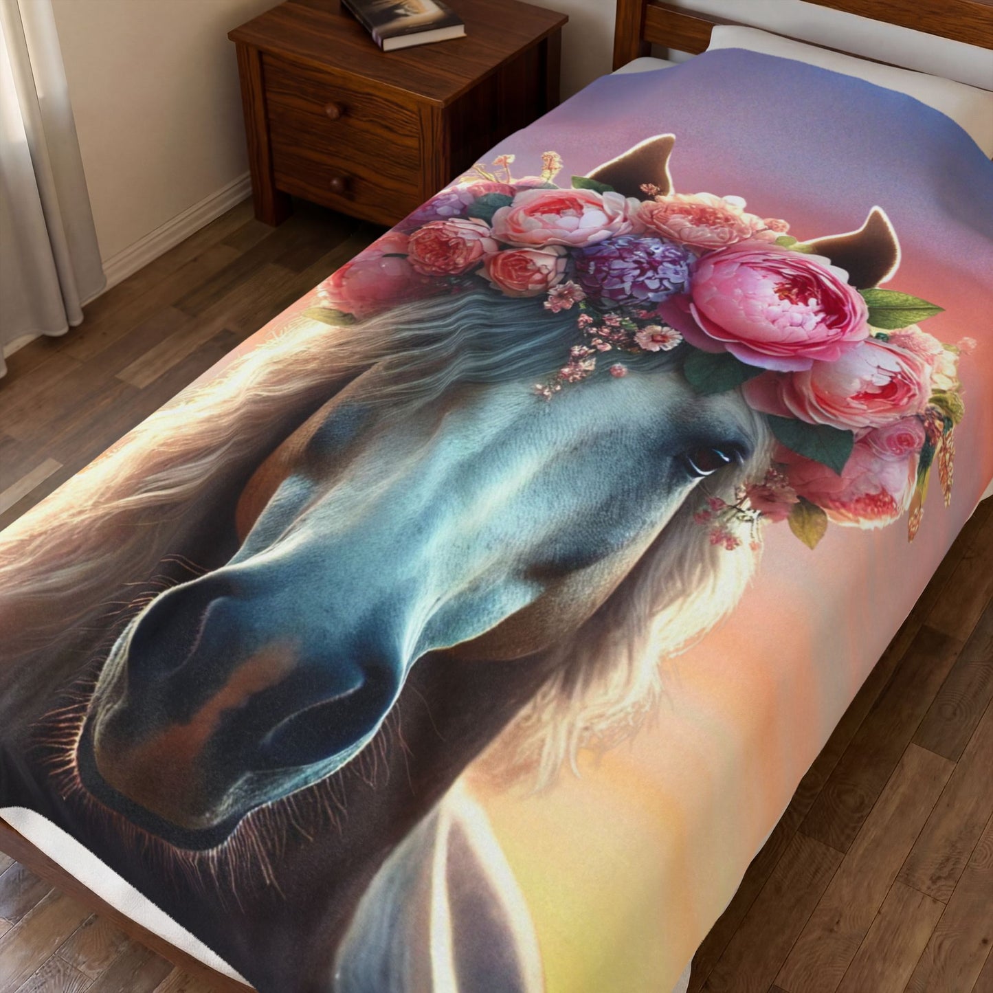 Horse Blanket | Horse Dreams Velveteen Blanket