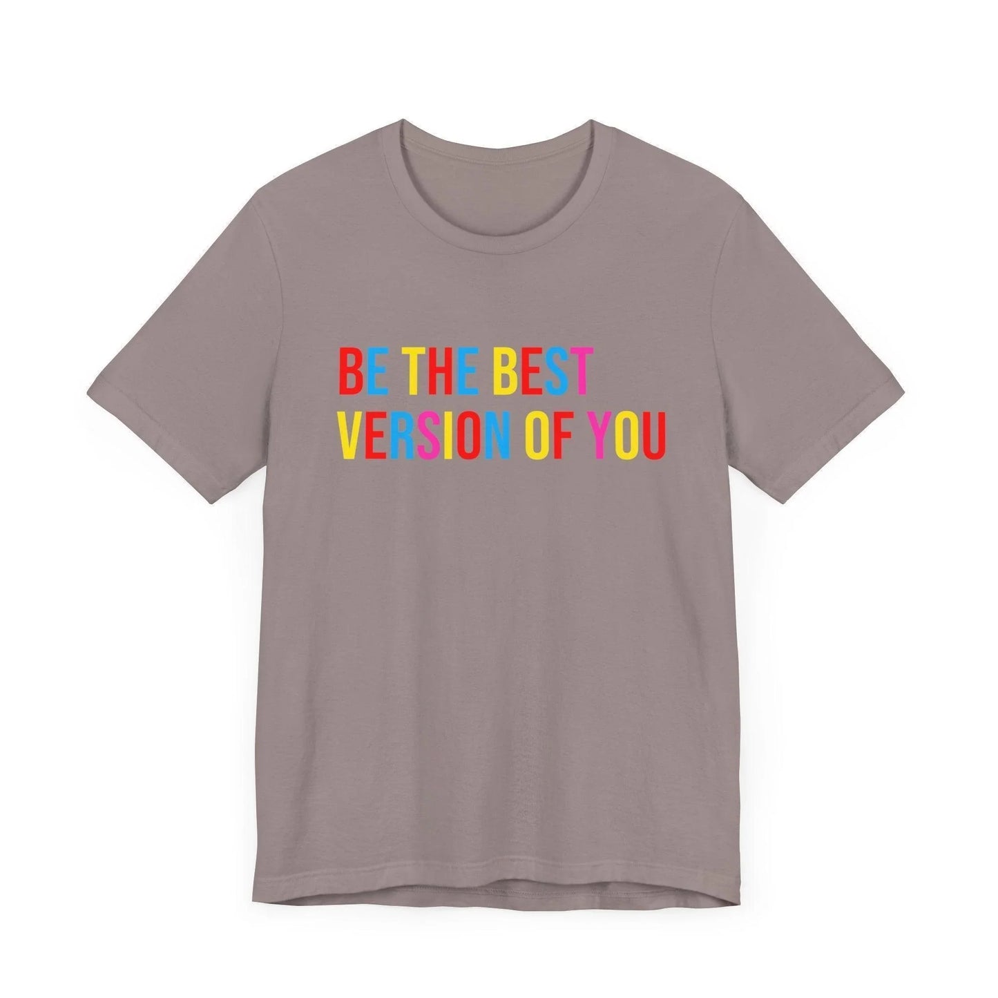 ✨ BE THE BEST VERSION OF YOU ✨ Unisex Jersey Tee 🌈 - Whippie's