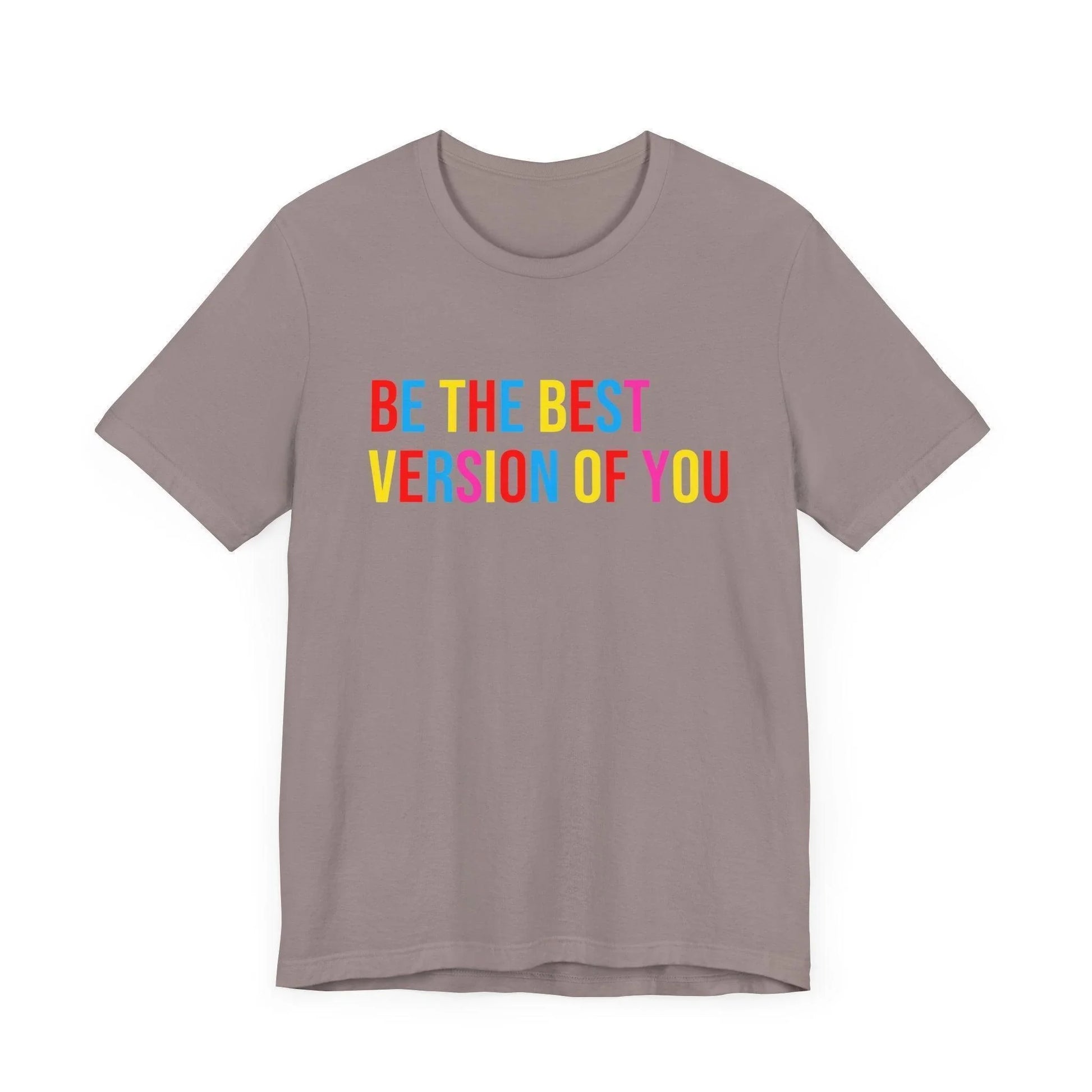 ✨ BE THE BEST VERSION OF YOU ✨ Unisex Jersey Tee 🌈 - Whippie's