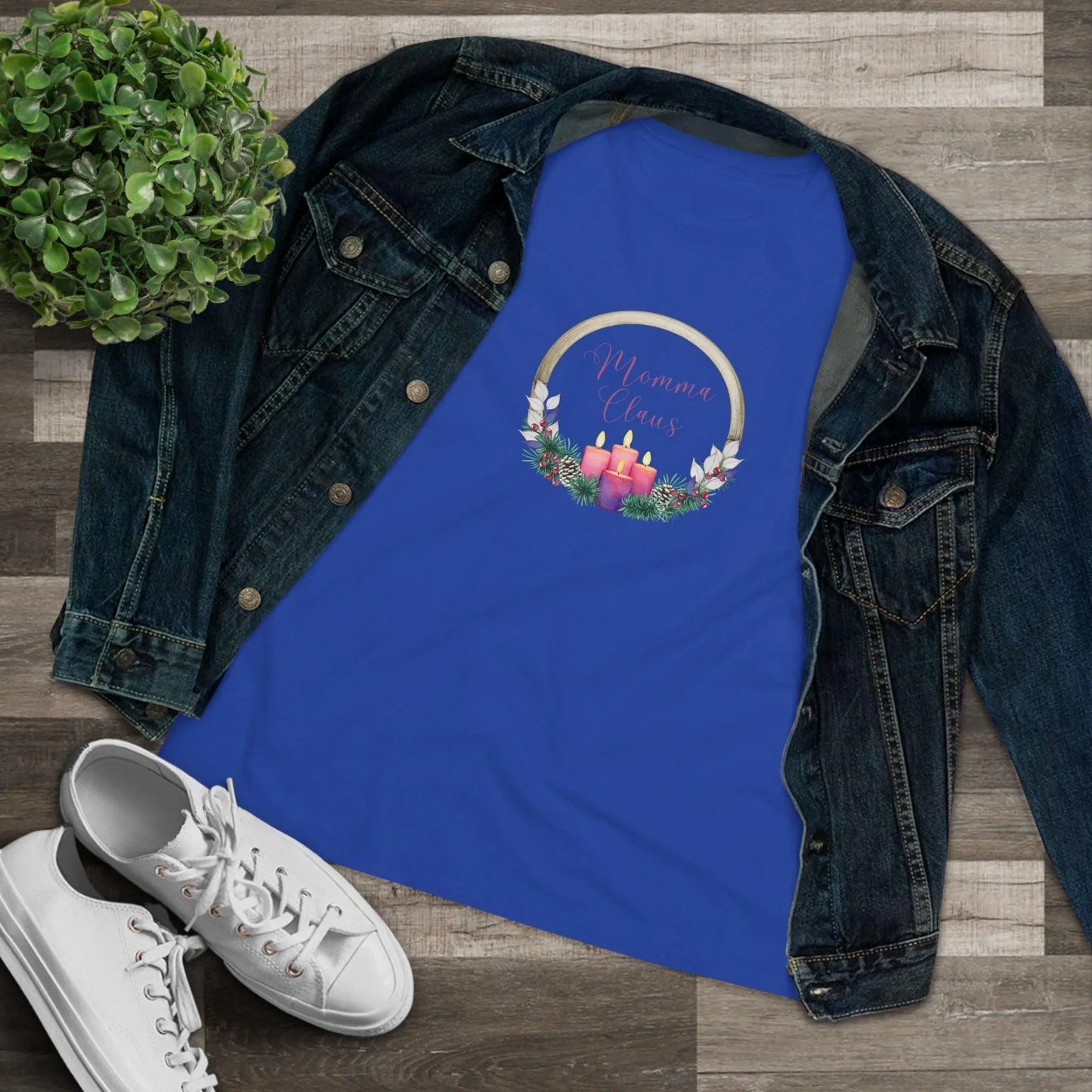 🕯️ Momma Claus 💖✨🎄 - Women's Softstyle Tee - Whippie's