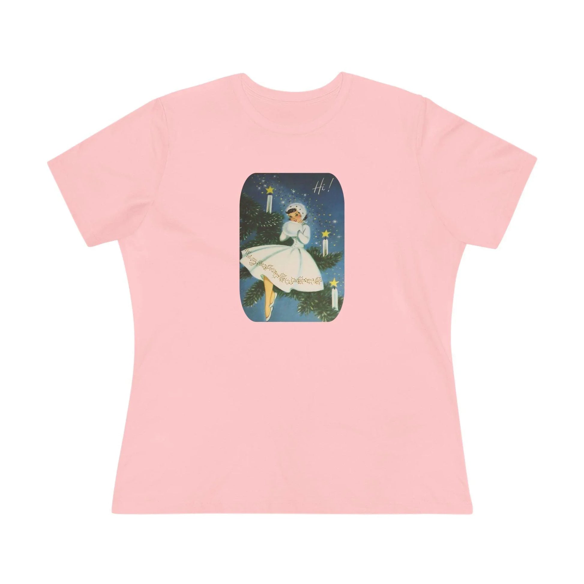 Hi! Lady in White - Women's Tee - Whippie's