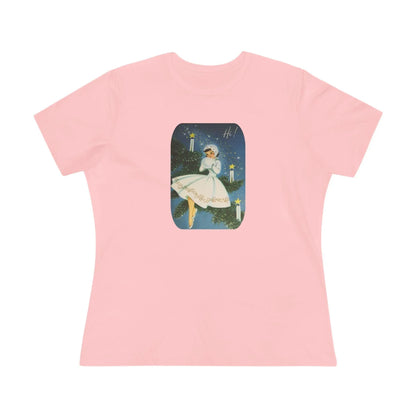 Hi! Lady in White - Women's Tee - Whippie's