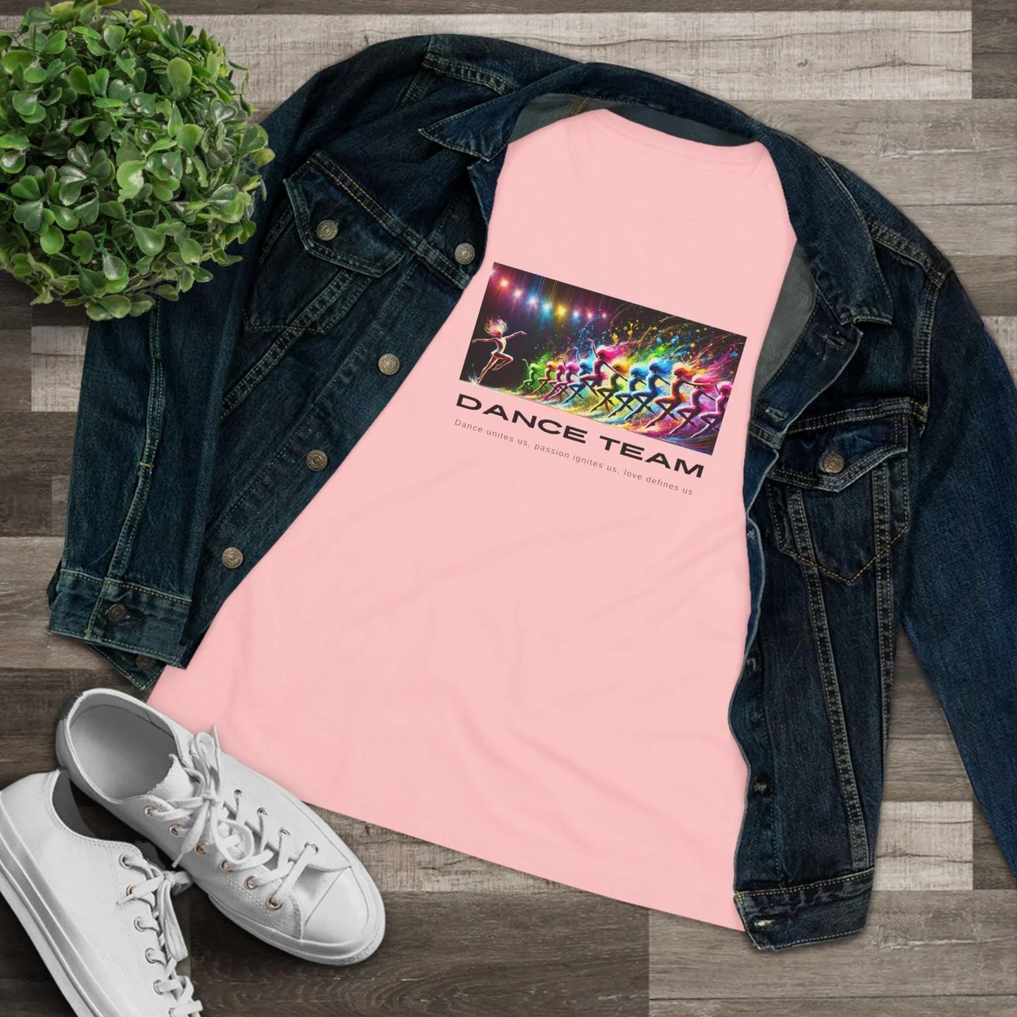 Dance Team: Dance unites us, passion ignites us, love defines us! 💃‍♀️ Women's Softstyle Tee 🎨 - Whippie's