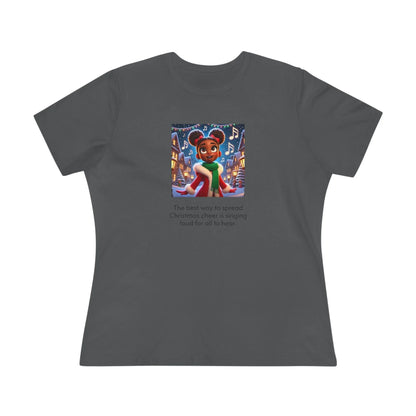 Caroler - Christmas Cheer - BHSB Girl - Women's Softstyle Tee - Whippie's
