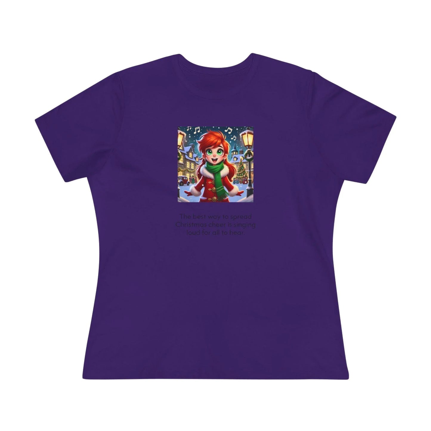 Caroler - Christmas Cheer - RHB Girl - Women's Tee - Whippie's