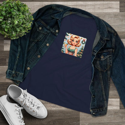 Yuletide Babe - Women's Softstyle Tee - Whippie's