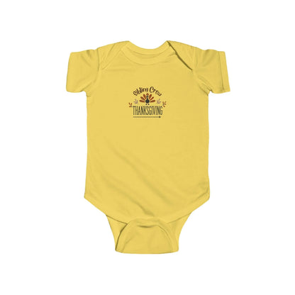 Thanksgiving Sibling Crew - Infant Fine Jersey Bodysuit - Whippie's